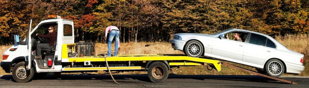 flatbed towing